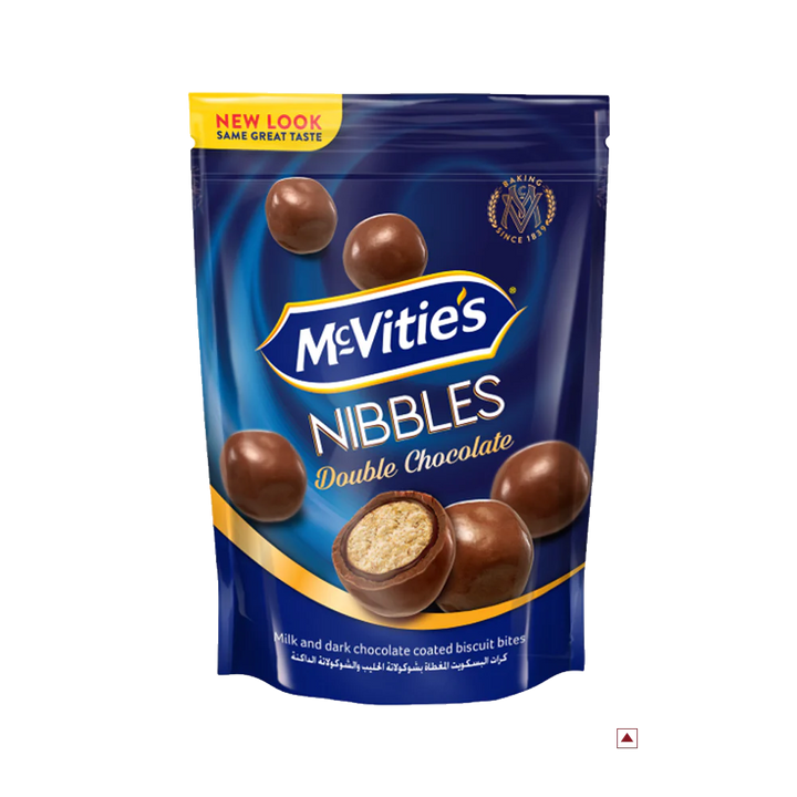 McVitie’s Nibbles Double Chocolate, 110 gm