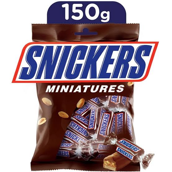 Snickers Miniatures Chocolate Pouch