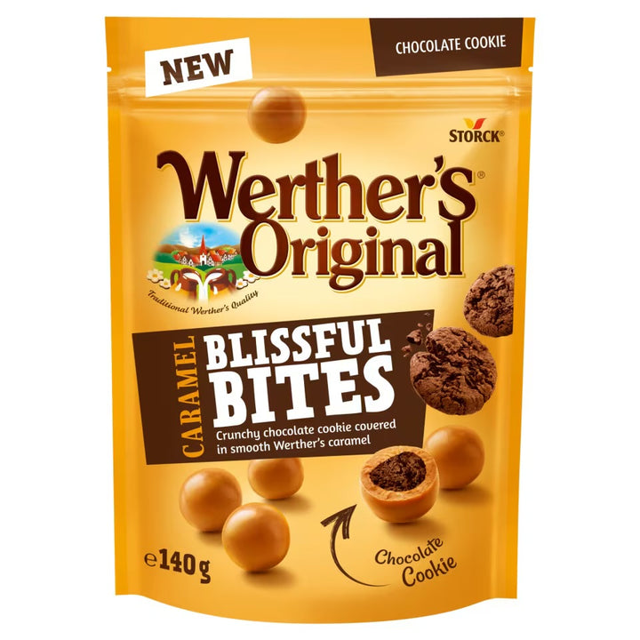 Werthers Blissful Bites Chocolate Cookie 140G