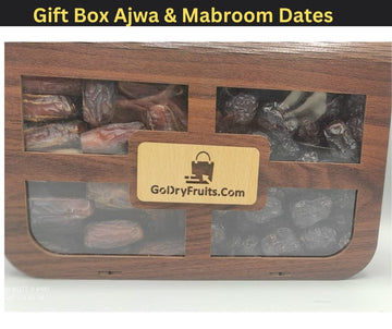 Gift Box Ajwa & Mabroom Dates - Go Dry Fruits - Online Shopping in Pakistan