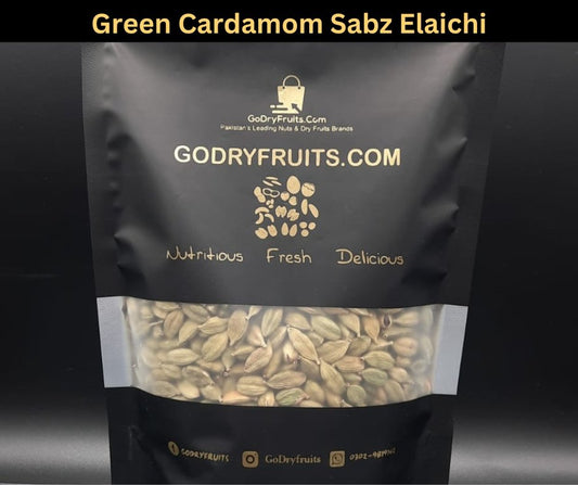 Green Cardamom Sabz Elaichi - Go Dry Fruits - Online Shopping in Pakistan